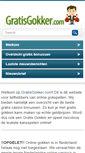 Mobile Screenshot of gratisgokker.com